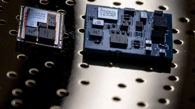 先進封裝示意圖。(圖:REUTERS/TPG)