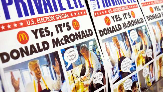 通膨燒到餐桌！川普急赴麥當勞峰會喊話：物價正在下降 美國處於黃金時代（圖：Shutterstock）