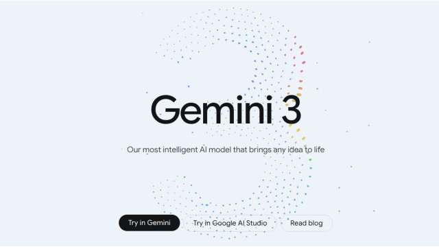 Google全端優勢輾壓ChatGPT！Gemini 3「這優勢」超強。(圖：Google)