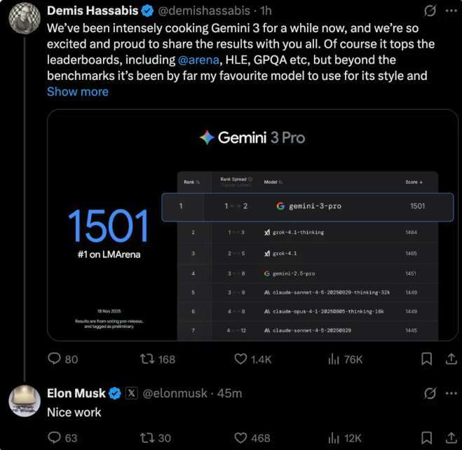 （圖：馬斯克 X）