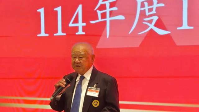 三三會理事長林伯豐。(鉅亨網記者黃皓宸攝)