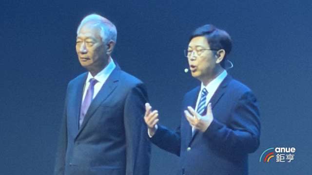 鴻海科技日登場，創辦人郭台銘驚喜現身。(鉅亨網記者劉玟妤攝)