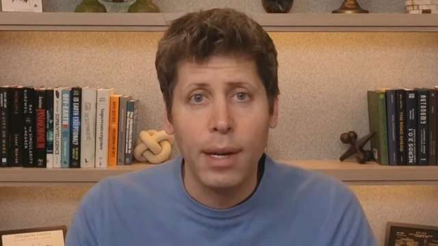 OpenAI執行長Sam Altman現「聲」，AI領域潛力巨大。(圖：鴻海提供)