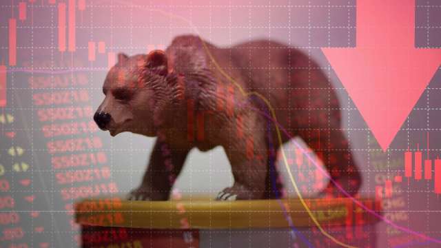 全球股市「大跳水」 A股重挫近5100股下跌 兩大利空衝擊市場(圖:shutterstock)