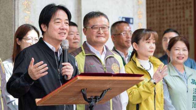 賴清德:經濟是國家最重要基礎,股市屢創新高、國民人均所得贏過日韓。(圖:總統府提供)