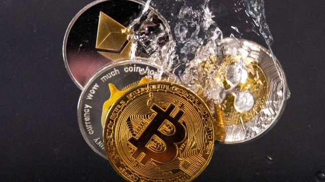 清算潮再襲！比特幣重挫逼近8萬美元 加密市值慘蒸發1.2兆美元(圖：REUTERS/TPG)