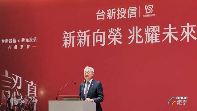 台新新光金董事長吳東亮。（鉅亨網記者陳于晴攝）