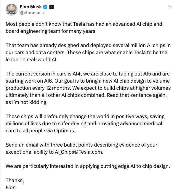 （圖：馬斯克X）