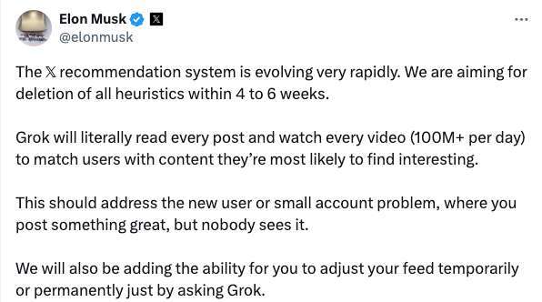 （圖：馬斯克X）