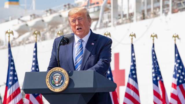 美國總統川普。（圖：Shutterstock）