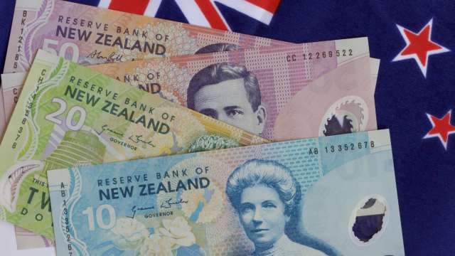 紐西蘭央行「鷹派」降息25基點 紐元上揚(圖:shutterstock)