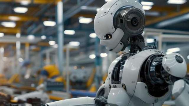 人形機器人成本十年內將下降70%。（圖：第一財經）