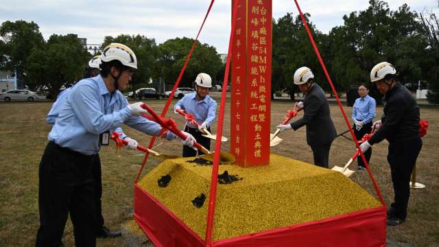 漢翔電力島開工 估每年省電費逾46%。(圖：漢翔提供)