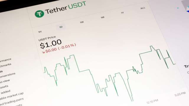 1840億美元穩定幣USDT評等亮紅燈！專家憂成下個雷曼：全球最大龐氏騙局2.0來了（圖：Shutterstock）