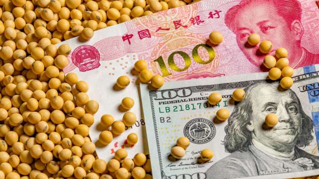 更多美國大豆將運往中國！裝貨期將持續到12月中旬。(圖：Shutterstock)
