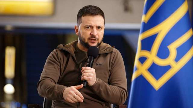 烏克蘭總統澤倫斯基。(圖:Shutterstock)