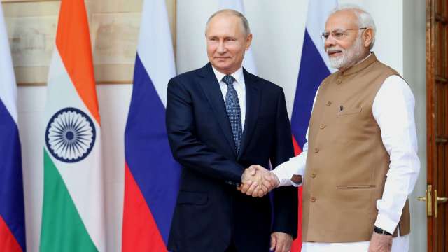 俄羅斯總統普丁即將訪問印度(圖:Shutterstock)