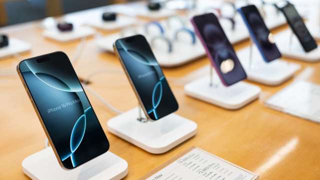 蘋果iPhone 16成第三季全球最暢銷的智慧型手機。(圖:Shutterstock)