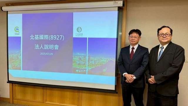 受惠建案交屋入帳，北基11月營收年月雙增、創單月新高。(左為北基總經理廖順慶)(圖:北基提供)