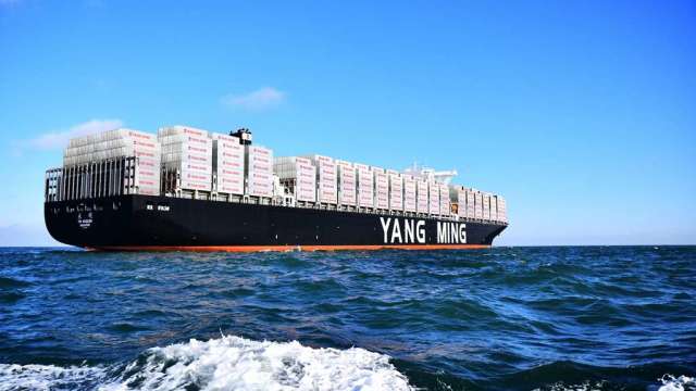 SCFI強彈,反映四大長程線運價漲。(圖:陽明提供)