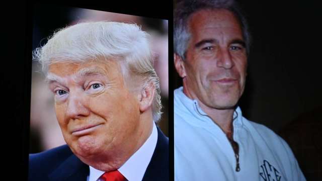 川普和Jeffrey Epstein(圖:Shutterstock)