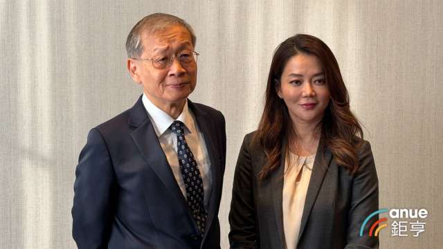 華新副董事長王錫欽(左)、企業策略暨供應鏈管理組織總經理何心怡(右)。(鉅亨網記者劉玟妤攝)