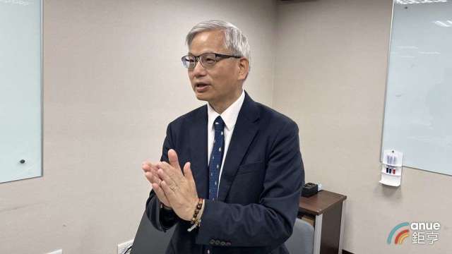 睿生光電董事長楊柱祥。(鉅亨網記者彭昱文攝)