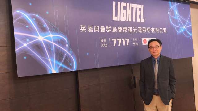 萊德光電-KY 執行長沈培生。(鉅亨網記者黃皓宸攝)