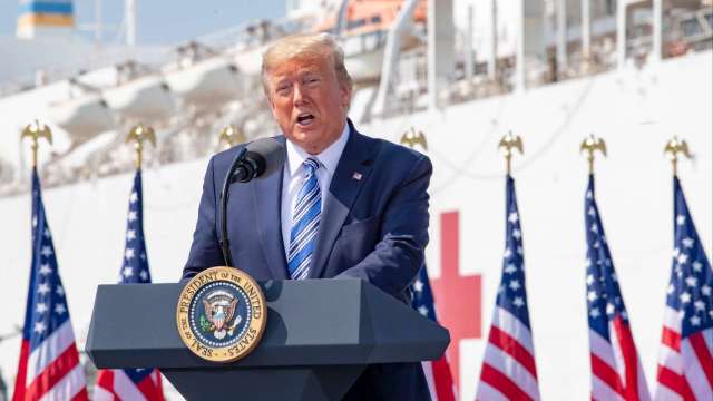 美國總統川普。（圖：Shutterstock）