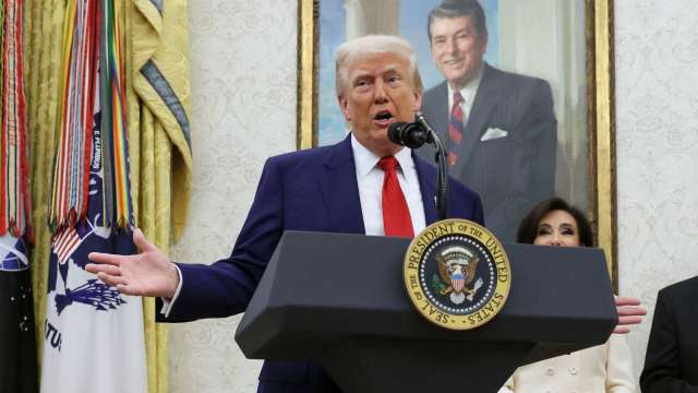 企業競相表態支持川普這項兒童儲蓄計畫。(圖:Reuters/TPG)