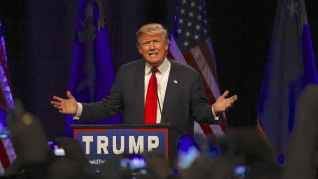 美國總統川普。(圖:Shutterstock)