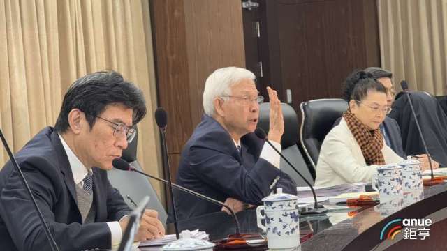 台灣央行今日召開第四季理監事會議。(鉅亨網記者王莞甯攝)