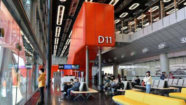 桃機第三航廈北廊廳迎耶誕12/25啟用，試營運穩健評價4.58顆星。(圖:桃機公司提供)