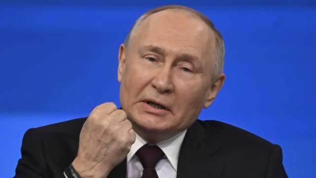 普丁稱願討論結束烏克蘭戰爭，但堅持領土要求。(圖:Shutterstock)