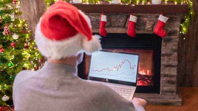 美股聖誕週開啟！第三季GDP與耐用品訂單成市場焦點。(圖：Shutterstock)