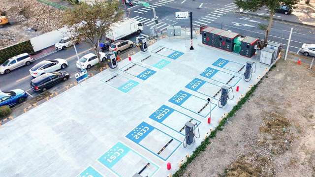 星舟快充啟用首座1MW快充專用站 全台站點突破159座。(圖：業者提供)