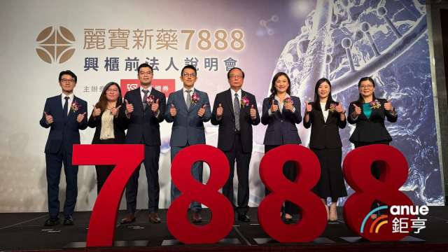 麗寶新藥登興櫃，蜜月行情失靈走跌。(鉅亨網資料照)