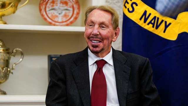 2025年科技關鍵人物不是馬斯克！甲骨文艾里森站上舞台中央(圖:Reuters/TPG)