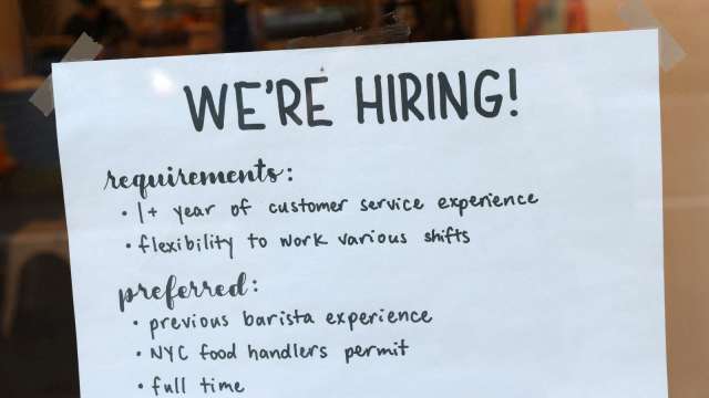 美國職缺需求真的冷了?去年11月JOLTS探逾一年新低(圖:REUTERS/TPG)