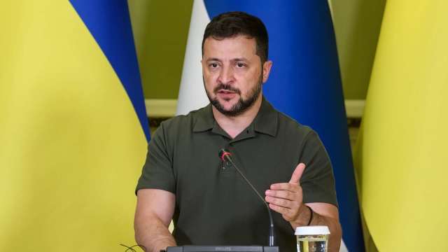 烏克蘭總統澤倫斯基。（圖：Shutterstock）