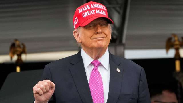 川普喊國防預算大加碼 防務股全面走高(圖：REUTERS/TPG)