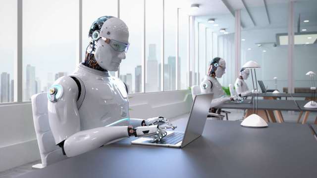 學者批評科技業炒作AI末日論，掩蓋現實傷害。（圖：Shutterstock）