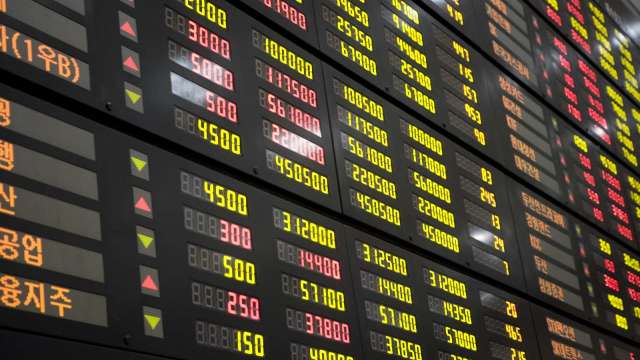 獲利了結賣壓灌頂！韓股終止史上最長12連漲紀錄 韓元同步走貶（圖：Shutterstock）