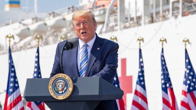 美國總統川普。（圖：Shutterstock）