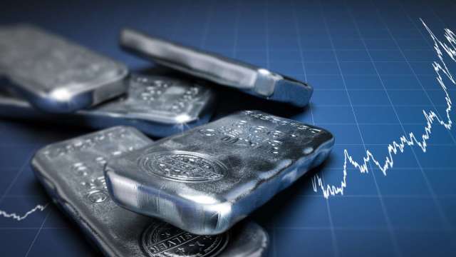 破百在即!現貨銀價今早盤衝上99美元 本月來狂漲逾38%(圖:Shutterstock)