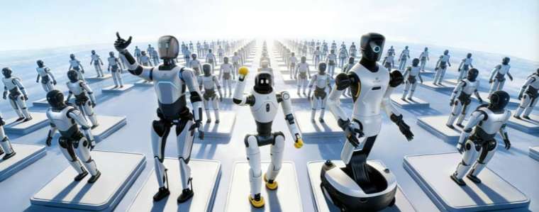 全球人形機器人爆發式成長 年增 508% (圖：翻攝智元機器人官網)