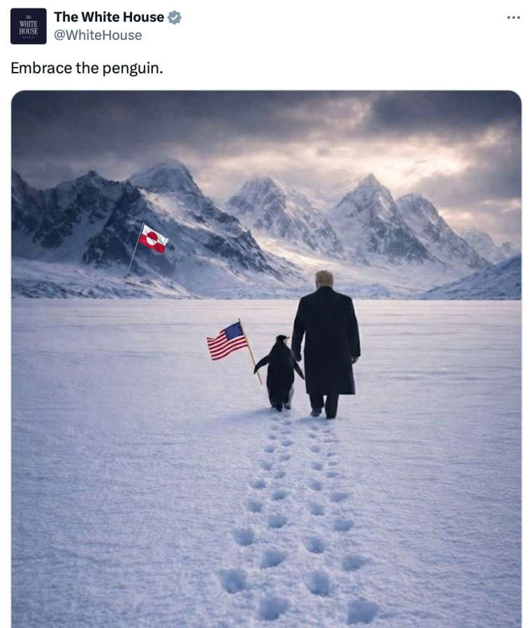 （圖：白宮 X）