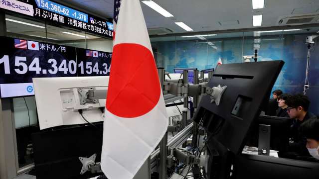 日元急彈背後是美國動作?協調干預仍待觀察(圖:REUTERS/TPG)