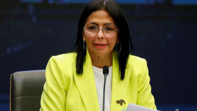 委內瑞拉「受夠了華府指令」！代理總統羅德里奎斯反嗆美國。(圖：REUTERS/TPG)