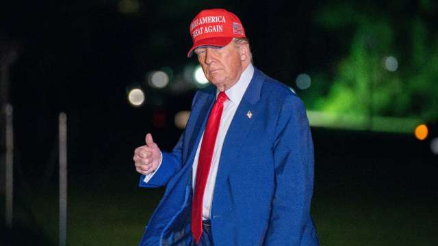 川普不認為美元出現過度貶值(圖:Shutterstock)